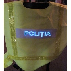 Vesta reflectorizanta cu iluminare Vesta reflectorizanta cu iluminare